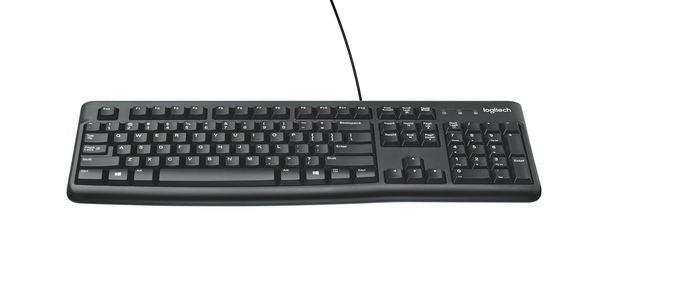 Logitech 920-002508 Keyboard – Wired USB Full-Size UK Layout