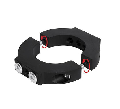 B-Tech BT7841/B System 2 Monitor Mount Accessory Collar, Black, Ø50mm