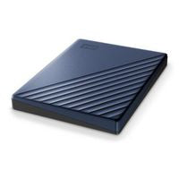 Western Digital WDBC3C0020BBL-WESN 2TB External Hard Drive – USB-C, USB 3.0, Metal