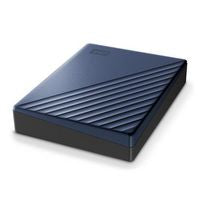 Western Digital WDBFTM0040BBL-WESN 4TB External Hard Drive – USB-C, USB 3.0, Metal