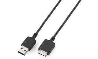Sony WMC-NW20MU USB Cable 1m USB A Black PVC Jacket
