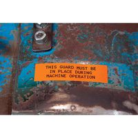 Brady M21-500-595-OR Orange Vinyl Printer Label – 12.7mm x 6.4m Self-Adhesive