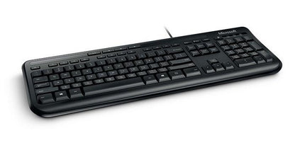Microsoft ANB-00021 Keyboard – USB Wired, Black, Full-Size QWERTY