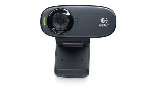 Logitech 960-000637 Webcam – HD 720p, 5MP, USB, Black