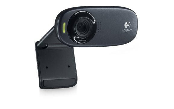 Logitech 960-000637 Webcam – HD 720p, 5MP, USB, Black