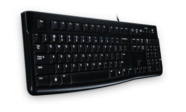 Logitech 920-002516 Keyboard – Wired Full-Size UK Layout, USB