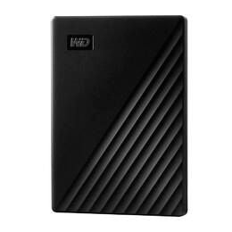 Western Digital WDBPKJ0050BBK-WESN External Hard Drive – 5TB, USB 3.2 Gen 1, 256-bit AES, Black