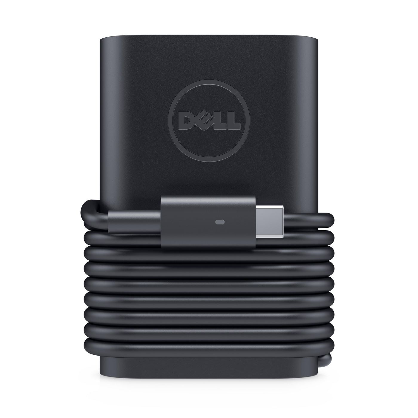 DELL 492-BBUS 45W USB Type-C Power Adapter – Indoor AC-DC Black, LED Indicator