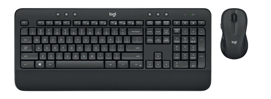 Logitech 920-008889 MK545 Wireless Keyboard & Mouse Combo – USB, QWERTZ, Black