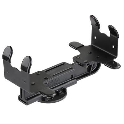 RAM Mounts RAM-VPR-104 Universal Small Printer Holder – Clamp Mount, Black
