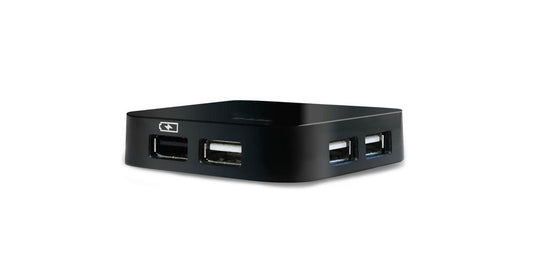 D-Link DUB-H4/E 4-Port USB 2.0 Hub – 480 Mbit/s, LED, Plug & Play