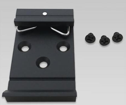 Planet RKE-DIN DIN Rail Mounting Kit – Bracket and Screws, Black