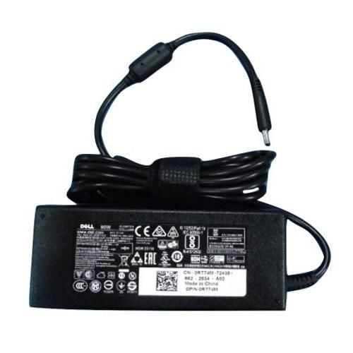 DELL 450-AEWC 90W Indoor Power Adapter – AC-to-DC, 1.83m Cable, Black