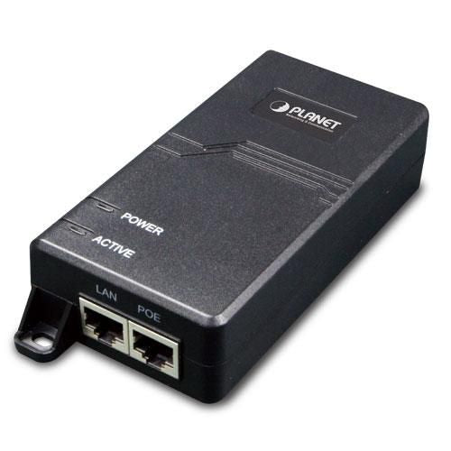 Planet POE-172 Ultra PoE Injector – Single-Port 60W 10/100/1000Mbps