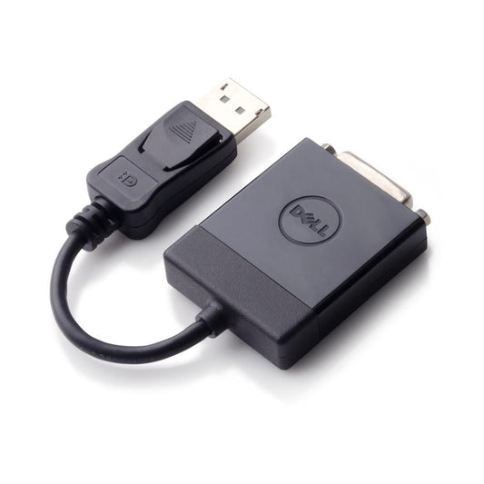 Dell 470-ABEO DisplayPort to DVI Video Cable Adapter – Black, 1920x1200 Resolution