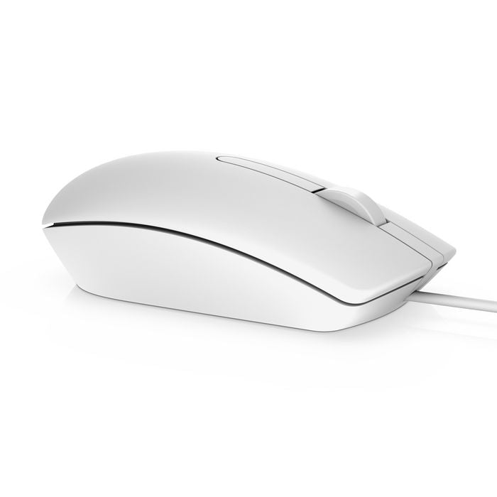 Dell RXD9N Optical Mouse – USB Wired 1000 DPI Ambidextrous White