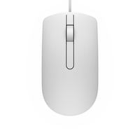 Dell J0DV7 Optical Mouse – USB Wired 1000 DPI Ambidextrous White