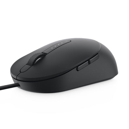 Dell YP11M Laser Wired Mouse – USB, 3200 DPI, 5 Programmable Buttons