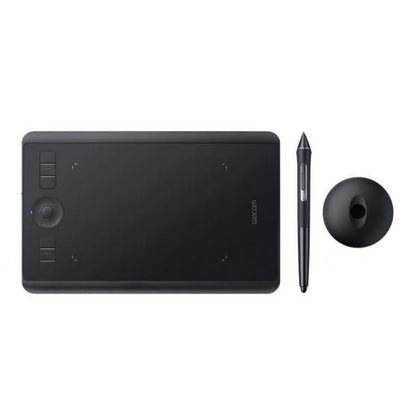 Wacom PTH460K0B Intuos Pro Small Wireless Graphic Tablet – Black