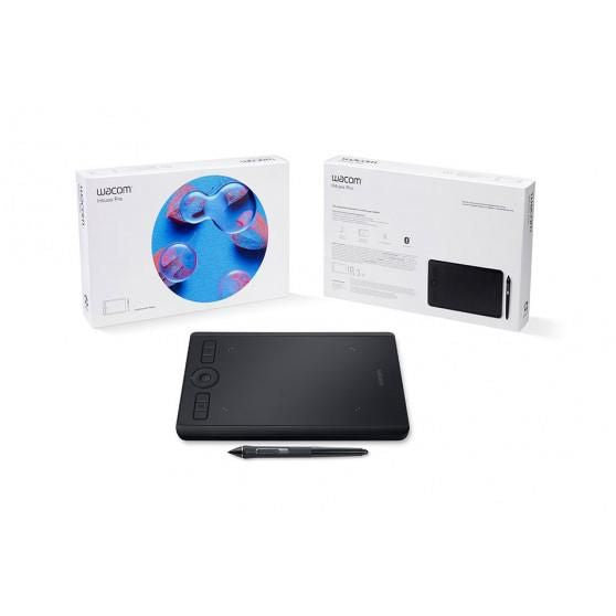 Wacom PTH460K0B Intuos Pro Small Wireless Graphic Tablet – Black