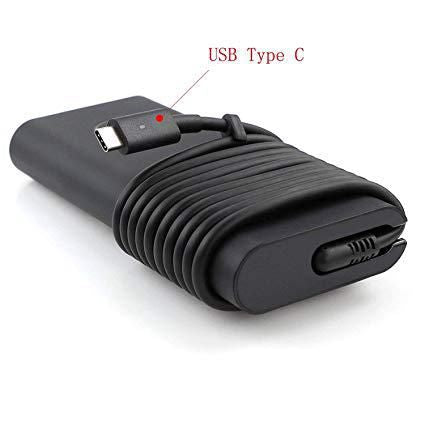 DELL K00F5 130W Power Adapter – 20V 3-Pin Type C Indoor Black