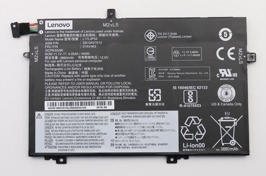 Lenovo 5B10W13896 Battery – Rechargeable Li-ion High Performance