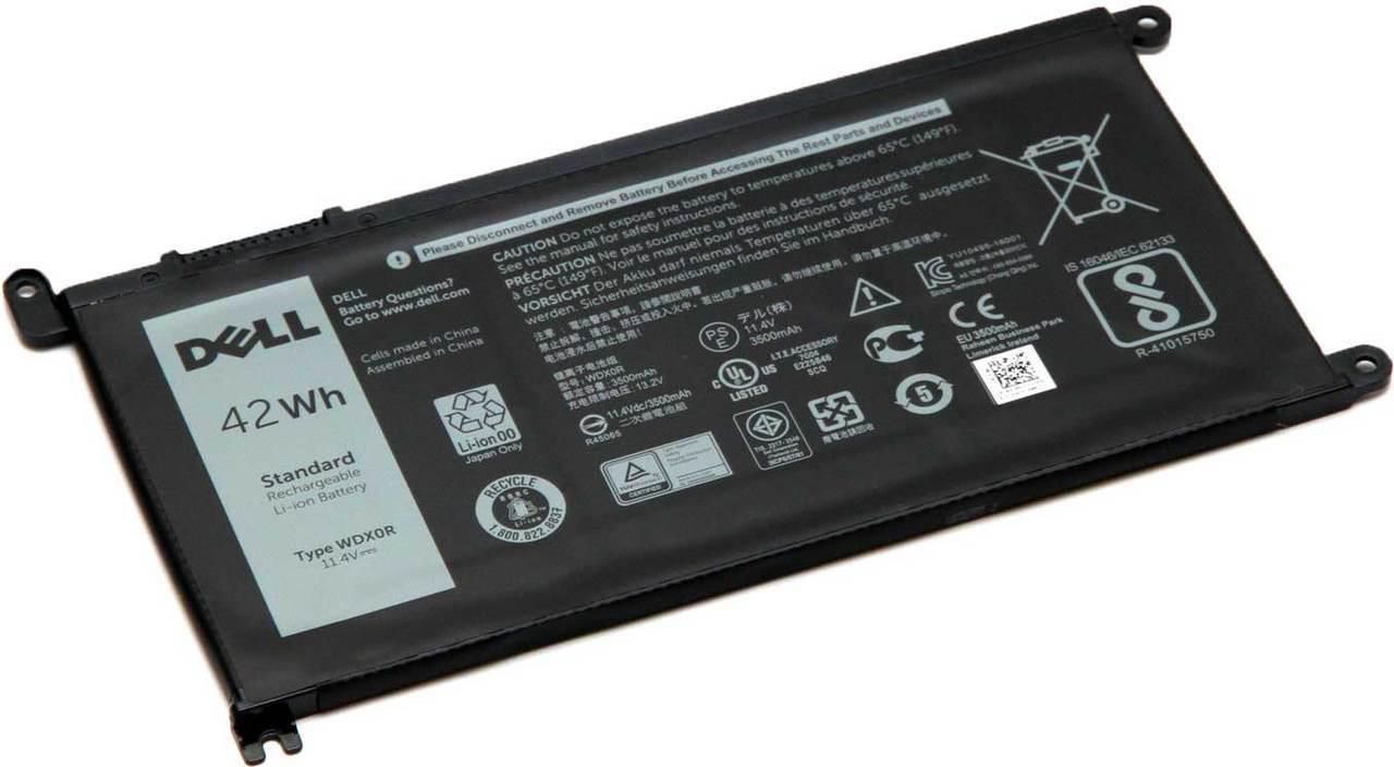 Dell 3CRH3 Battery – 42Wh 3-Cell Lithium-Ion Replacement