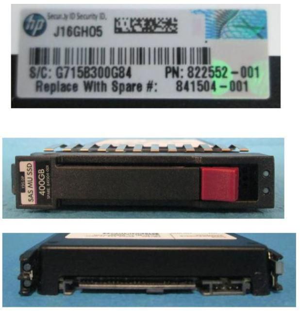 Hewlett Packard Enterprise 841504-001-RFB 400GB 2.5" SAS 12 Gbit/s SSD