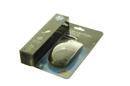 Hewlett Packard Enterprise RP000347611 Wired Mouse – Optical USB Type-A Black