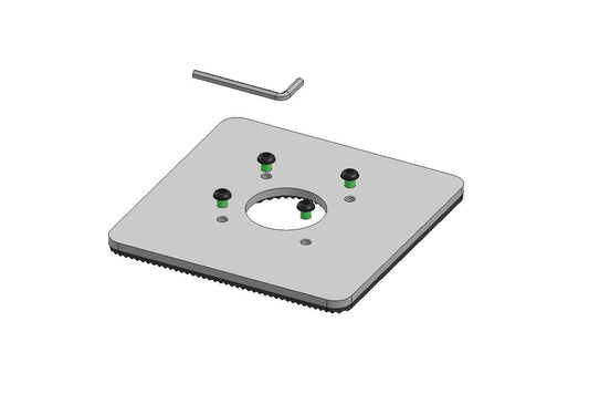 Ergonomic Solutions SPM144-02 POS Plate – SpacePole 150x150mm Metal Base 5mm