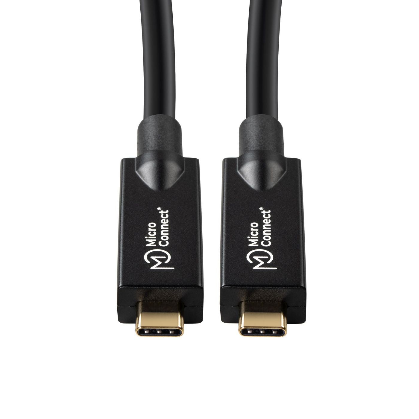 MicroConnect USB3.2CC12OP USB-C Cable – 12.5m 10Gbps 100W 4K60Hz Black