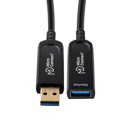 MicroConnect USB3.0AAF15AOP USB 3.2 Gen 1 Extension Cable 15m Black