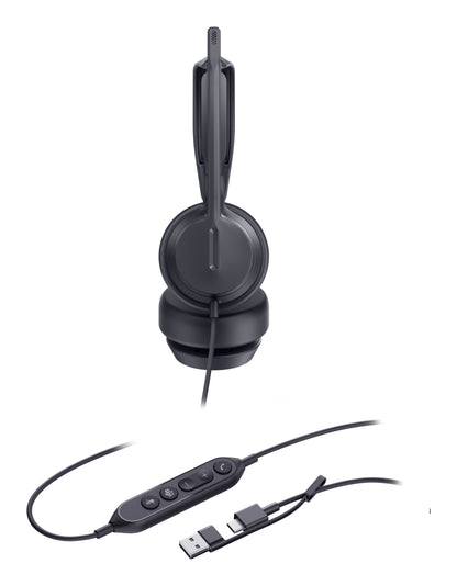 Yealink 1308195 UH42 Dual Teams Headset – USB-C/A Wired, Noise Cancelling