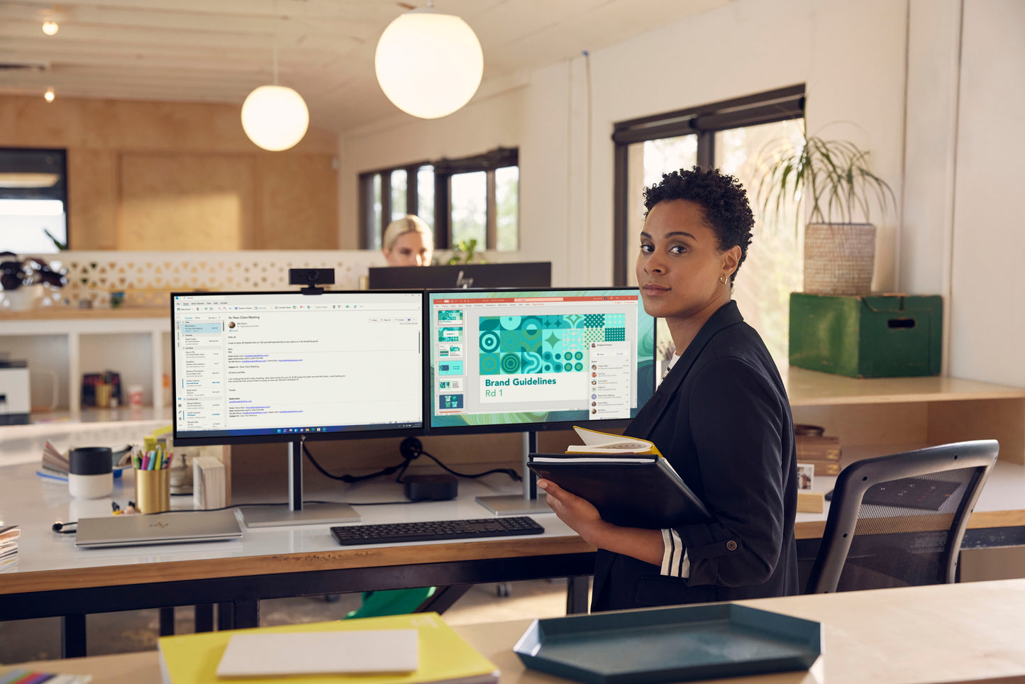 HP 6Y7L1AA FHD Webcam – 4MP, 1080p, USB, Dual Microphone, Black