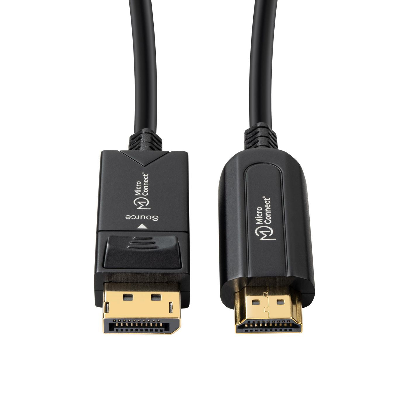 MicroConnect DP-HDMI-2000V1.4OP 20m DisplayPort 1.4 to HDMI 2.0 Fibre Optic Cable – 4K60Hz