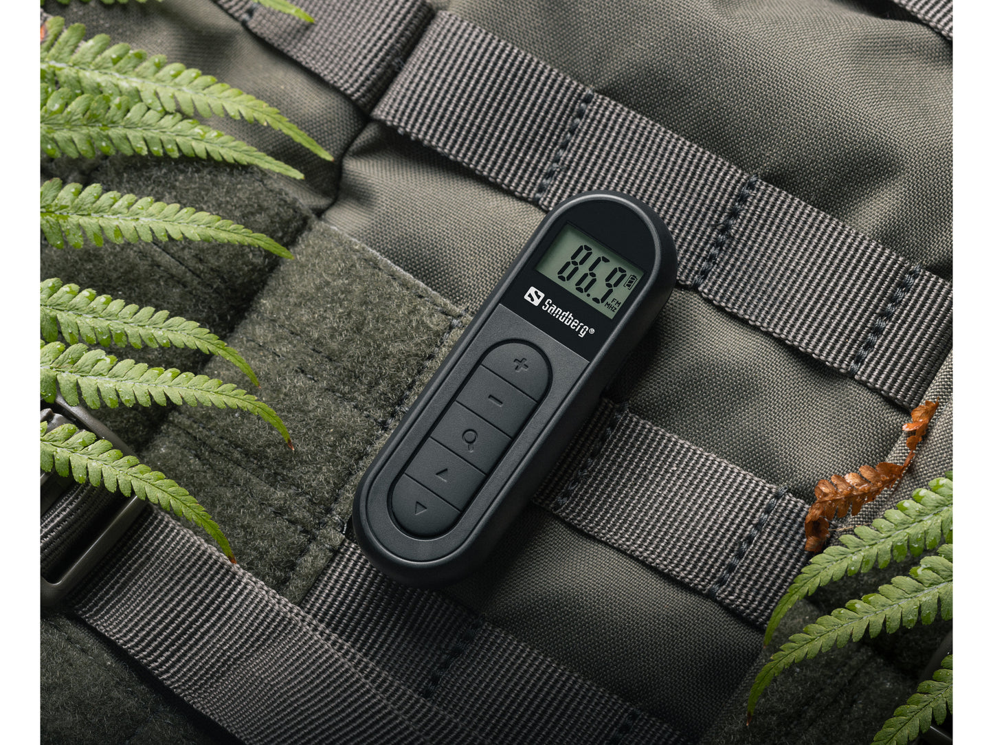 Sandberg 421-01 Pocket Radio – Portable FM Rechargeable Black