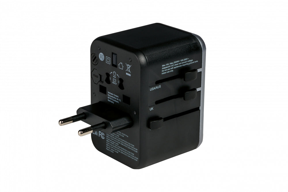 Verbatim 49546 Universal Travel Adapter – 61W 5-Port USB Charger