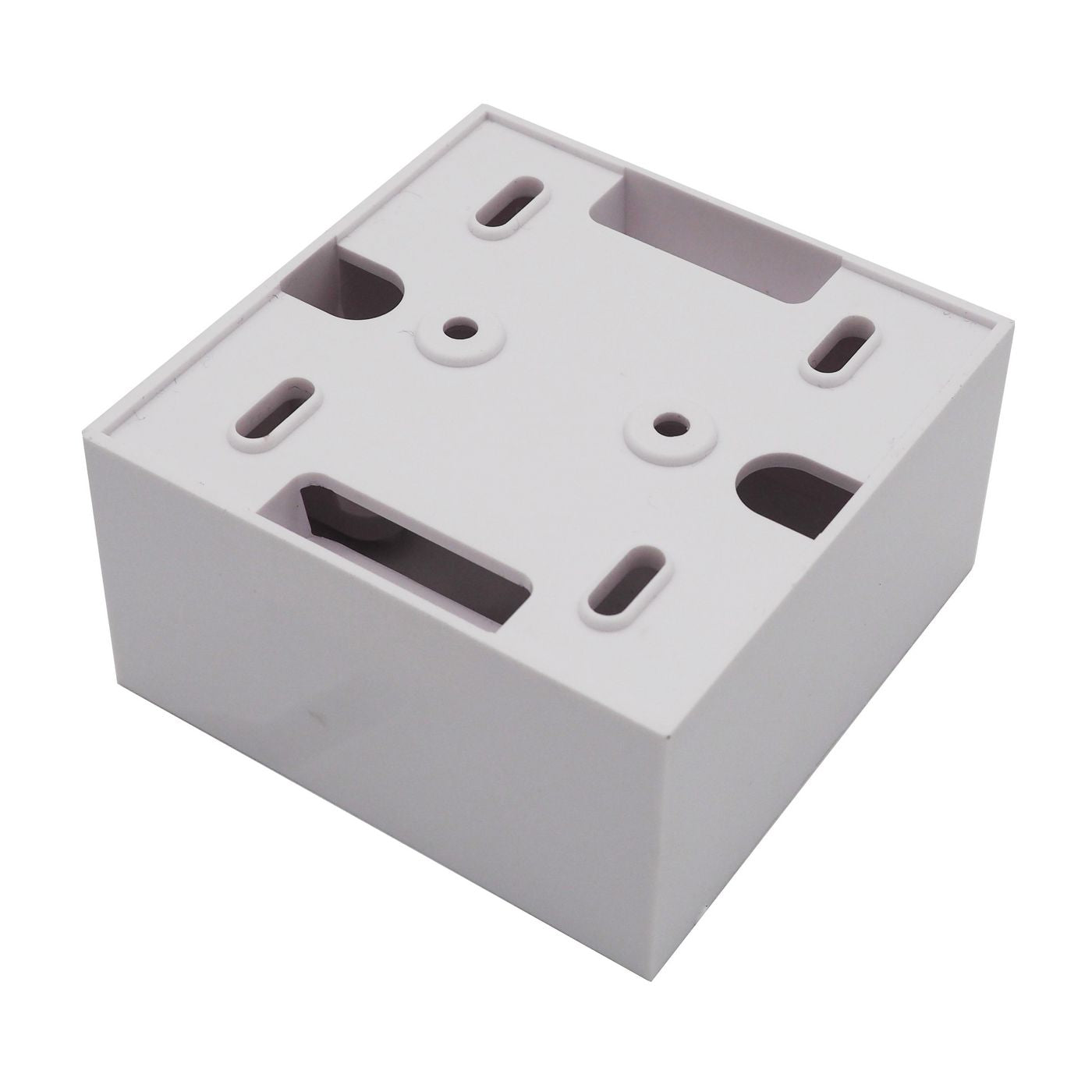 Lanview LVN126078UK Outlet Box – White Plastic IP20 86x86x36mm