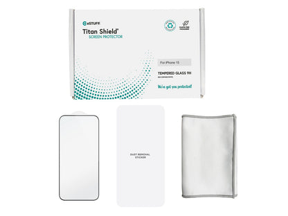 eSTUFF ES501351-50BULK Tempered Glass Screen Protector 9H 0.33mm – 50 Pack