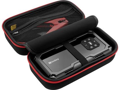 Sandberg 421-21 Car Jumpstarter TirePump 10000 – 800A Power Bank & Air Compressor