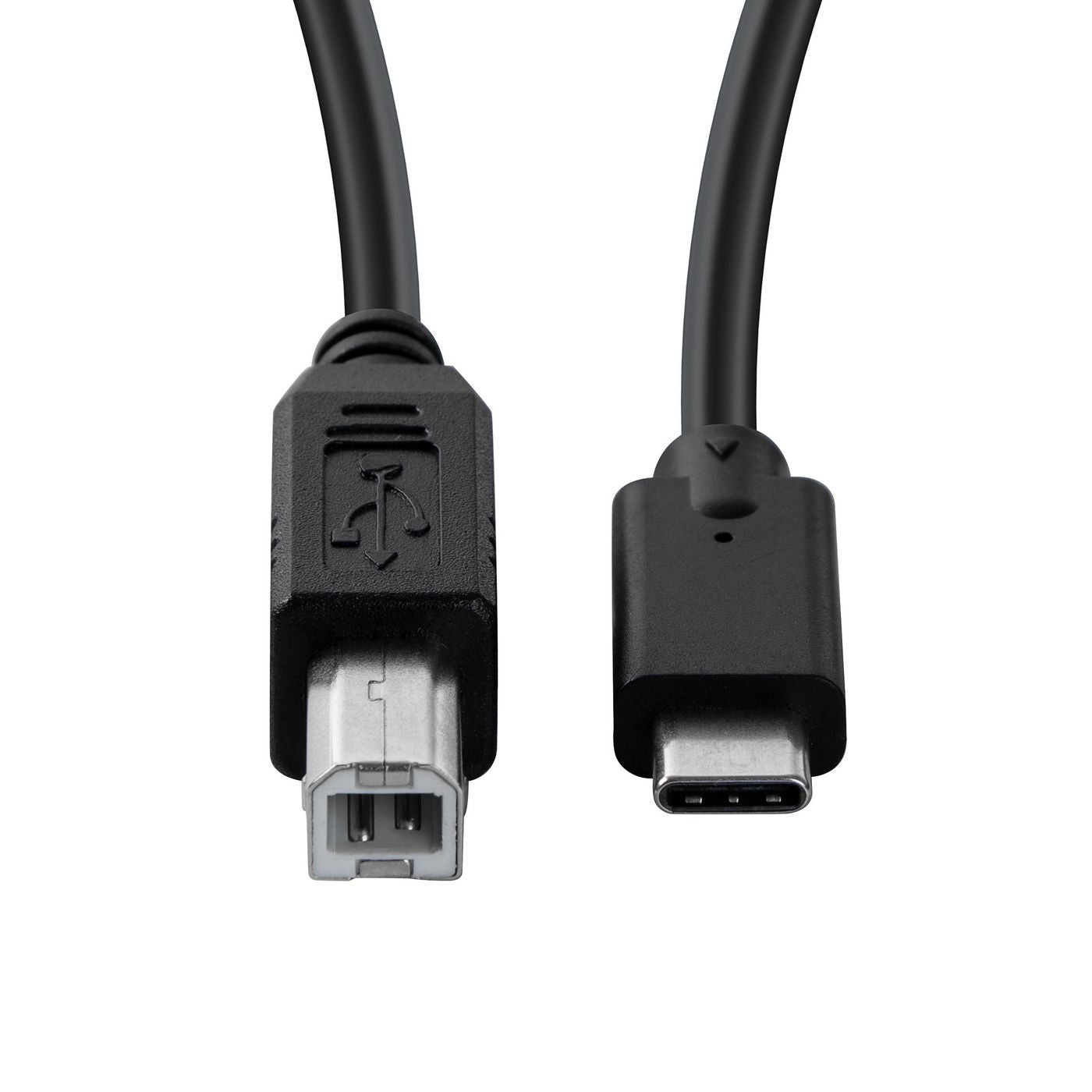 MicroConnect USB3.1C2B1 USB C to USB B Cable 1m USB 2.0 Black