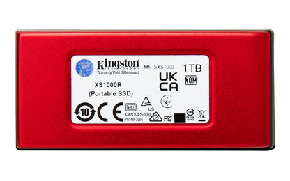 Kingston SXS1000R/1000G 1TB XS1000 Red External USB 3.2 Gen 2 SSD