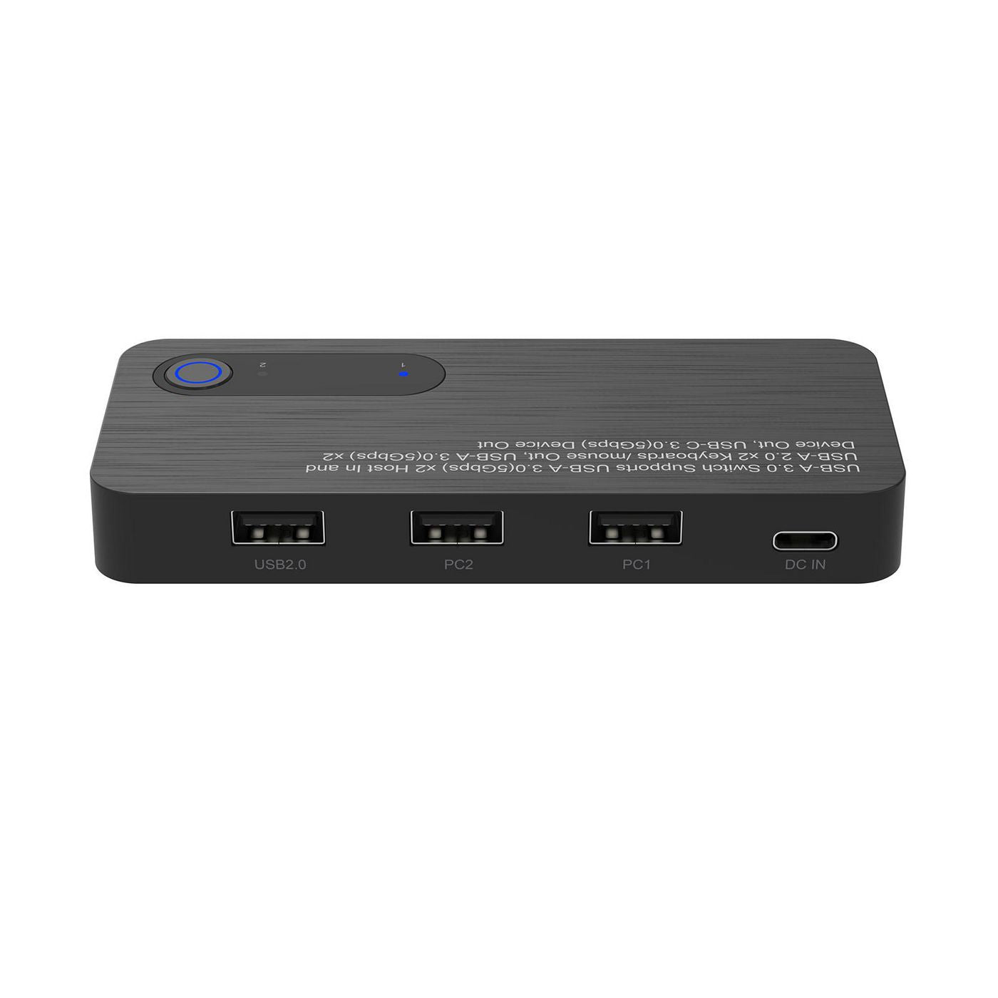 MicroConnect MC-USBKM0205 USB 3.0 KVM Switch – 2x5 Port Sharing