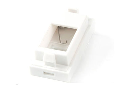 Lanview LKS840 Outlet Box – 1-Port Euro Module 45x22.5mm