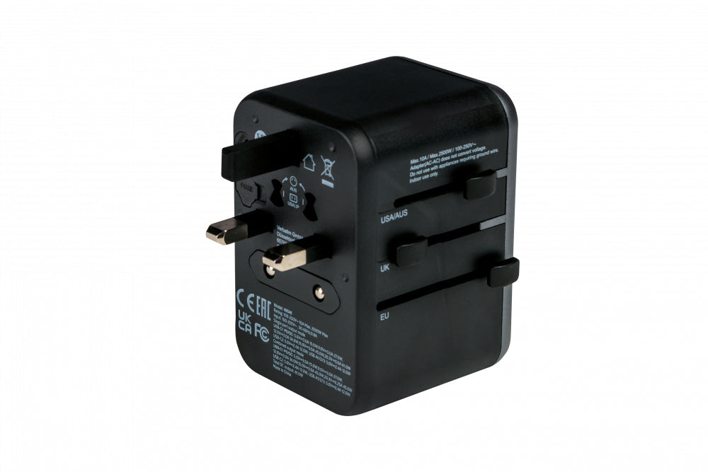 Verbatim 49546 Universal Travel Adapter – 61W 5-Port USB Charger