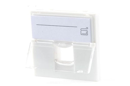 Lanview LKS835 Outlet Box – 1-Port 45x45mm Euro Module