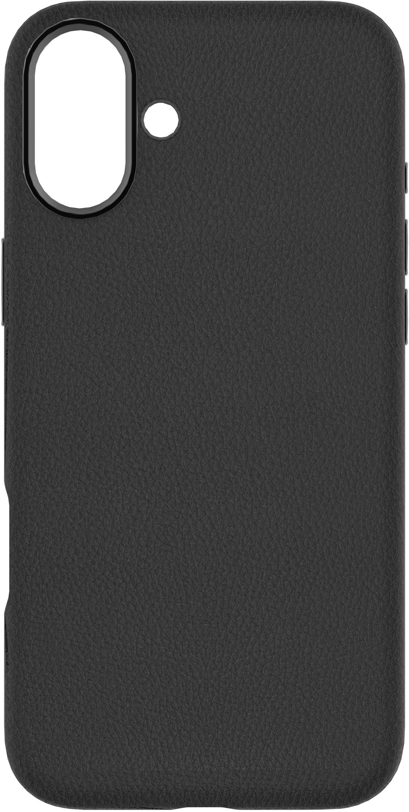 eSTUFF ES67160020 Smart Phone Case – Black Leather Cover 15.5cm (6.1")