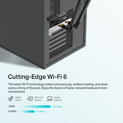 TP-Link ARCHER TX20E AX1800 Wi-Fi 6 Bluetooth 5.2 PCIe Adapter