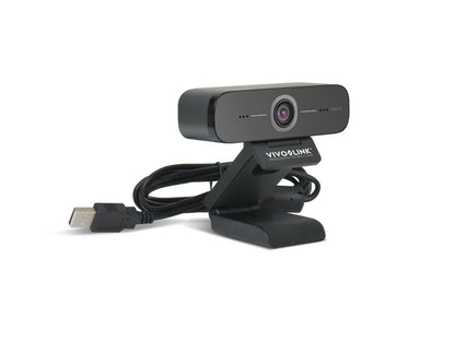 Vivolink VLCAM75 Webcam – Full HD 2.07MP 1920x1080 USB 2.0 Black