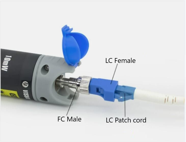 Lanview LVO-1.25MM-ADAPTER Visual Fault Locator Adapter for LC Connectors
